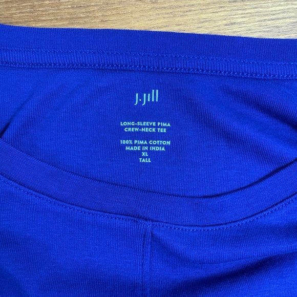 NEW J.Jill Purple Tunic - Picture 4 of 8